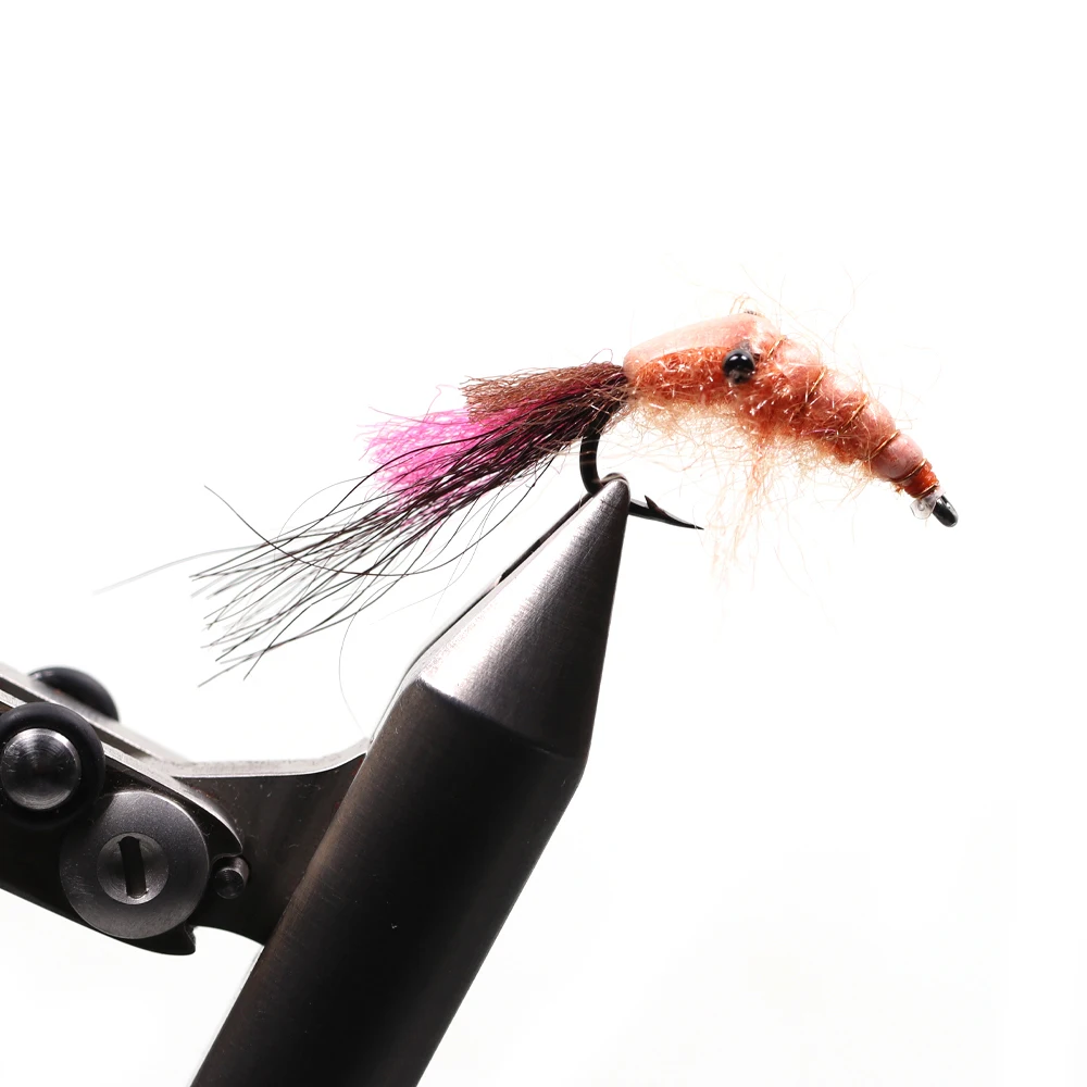 ICERIO 8 шт. для ловли нахлыстом маленькая пресноводная креветка Нимфа приманка