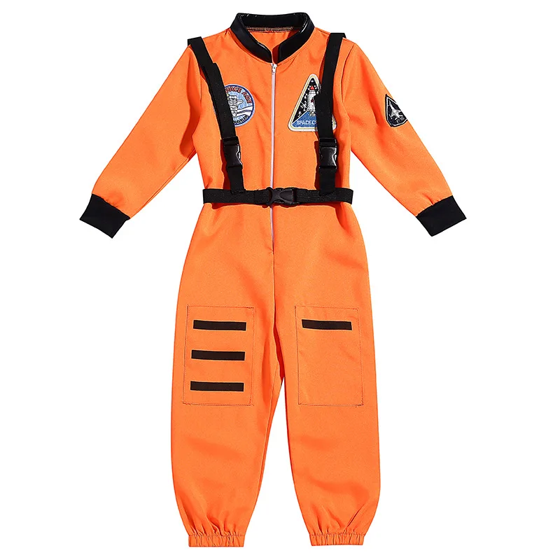 

Astronaut Costume Pilot One-piece garment Halloween Carnival Purim Party Cosplay Costume For Kids Costume for girls and boys
