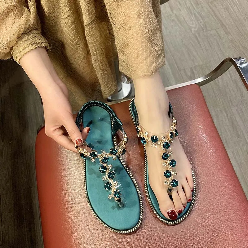 2020 летние женские сандалии нескользящая Красивая Дамская обувь с открытым