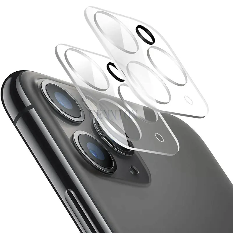 Free Post 100pcs Ultra-thin Tempered Glass Lens Film for iPhone 13 12 mini 5.4 6.1 pro max 6.7 XR XS X Add Packaging