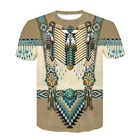 Футболка мужская оверсайз с коротким рукавом и 3D-принтом, в стиле Харадзюку