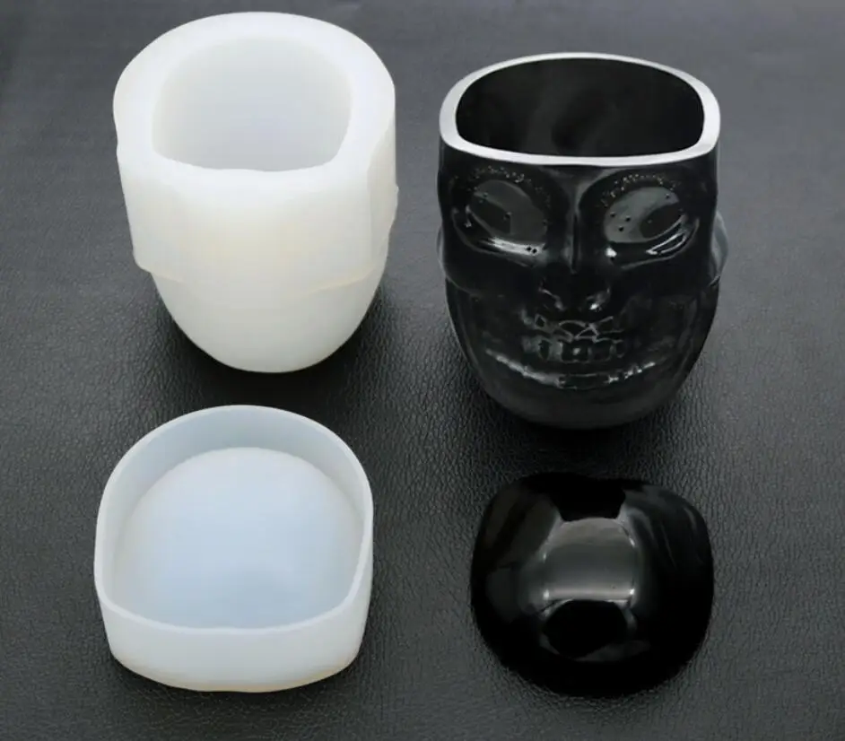 Diy Кристалл эпоксидный гель коробка для хранения плесени Таро темное зеркало