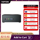 Мини-ПК TOPTON AMD, Ryzen 7 2700U, 5 3550H Athlon 3150U Vega Graphic 2 * DDR4 M.2 NVMe SSD 3x4K HD WiFi, игровой компьютер с Windows 10