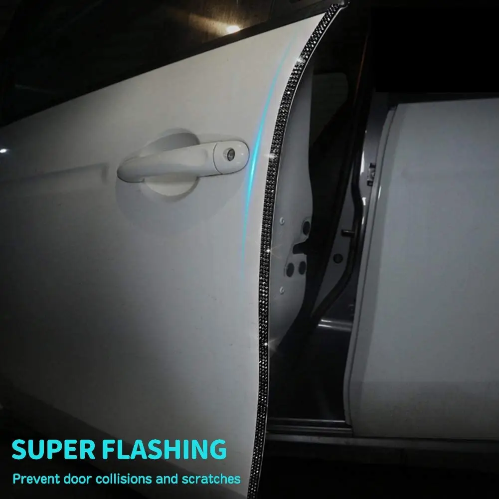 

Car Door Anti-Collision Strip Paste Universal Type No-Stick Anti-Scratch&Anti-Scratch Car Door Guard,90cm Each For lada-KALINA