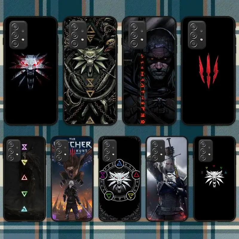 hot game the witcher 3 phone case for samsung galaxy a02 a12 a21 a22 a32 a41 a42 a51 a71 a72 shell free global shipping