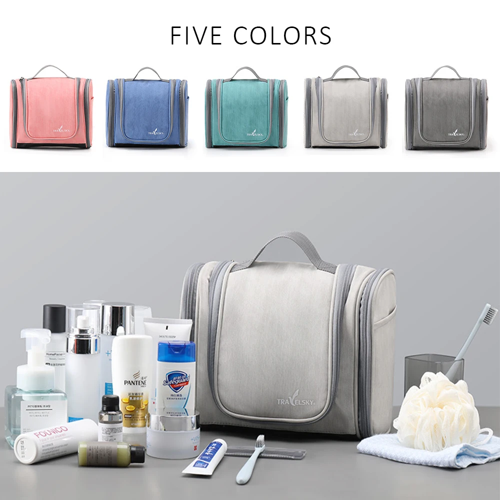 Дорожная сумка для туалетных принадлежностей мужчин органайзер косметики