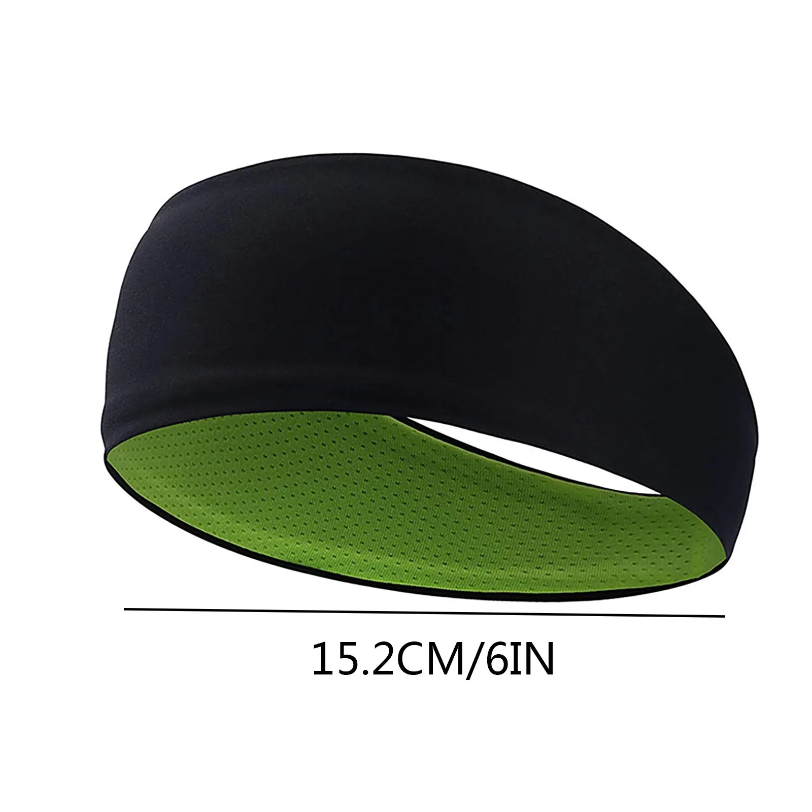 

Headband Hairband Sports Sweat-absorbent 1044 Quick-Drying Soft Deodorant Polyester Two Styles Green And Gray 2021 Hot