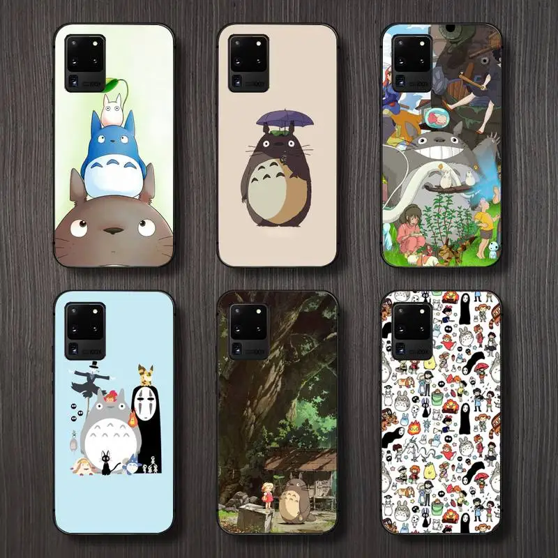 

Miyazaki Hayao totoro anime Phone Case For Samsung galaxy A S note 10 12 20 32 40 50 51 52 70 71 72 21 fe s ultra plus