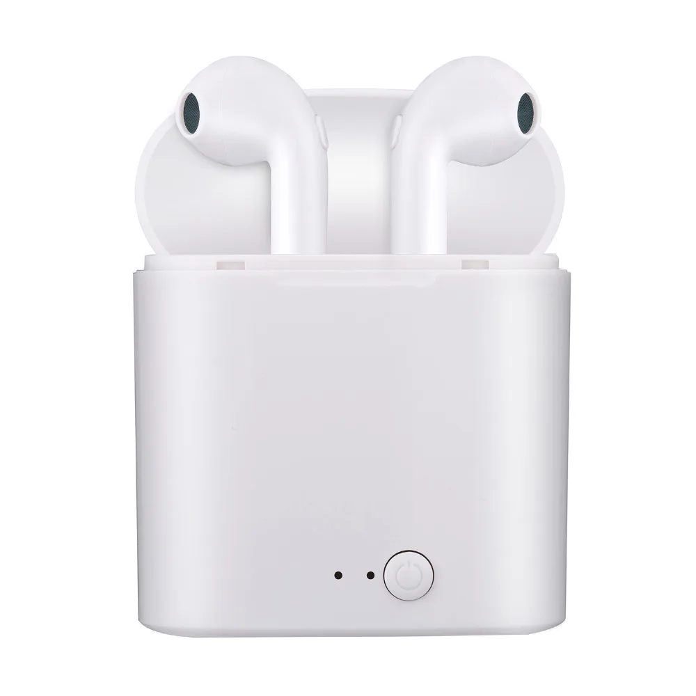 I7s Tws Bluetooth наушники, мини беспроводные наушники, наушники, спортивные наушники, беспроводная гарнитура, bluetooth наушники - Цвет: Белый