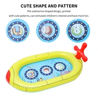 summer baby inflatable swimming pool kids toy children round basin bathtub folding inflatable bathtub for kids summer