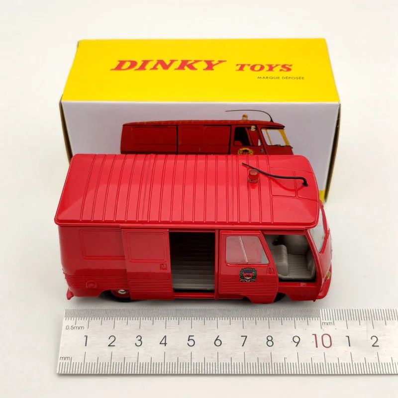 Коллекция 1/43 года Atlas Dinky Toys 570 P фургон ~ geot J7 модель пожарной машины литые модели
