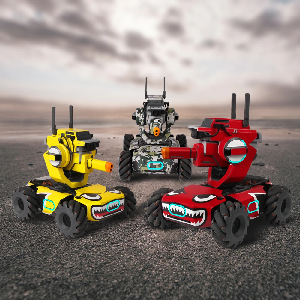 1PC PVC Sticker for DJI Robo Master S1 Shell Protection Car Red Yellow Shark Camouflage For Robomaster Accessories |