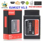 50 шт. OBD OBD2 адаптер ELM327 инструмент для диагностики автомобиля OBD сканер инструмент