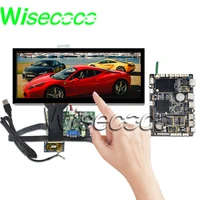 wisecoco 12 3 inch 1920 720 hdmi display hsd123kpw1 a30 40 pin lvds vga automotive instrumentation touch panelandroid board
