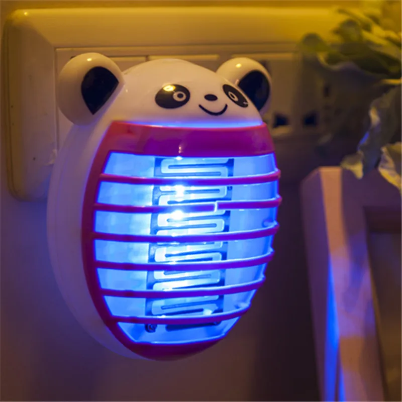 Милая Миниатюрная Электронная ловушка для комаров насекомых с европейской