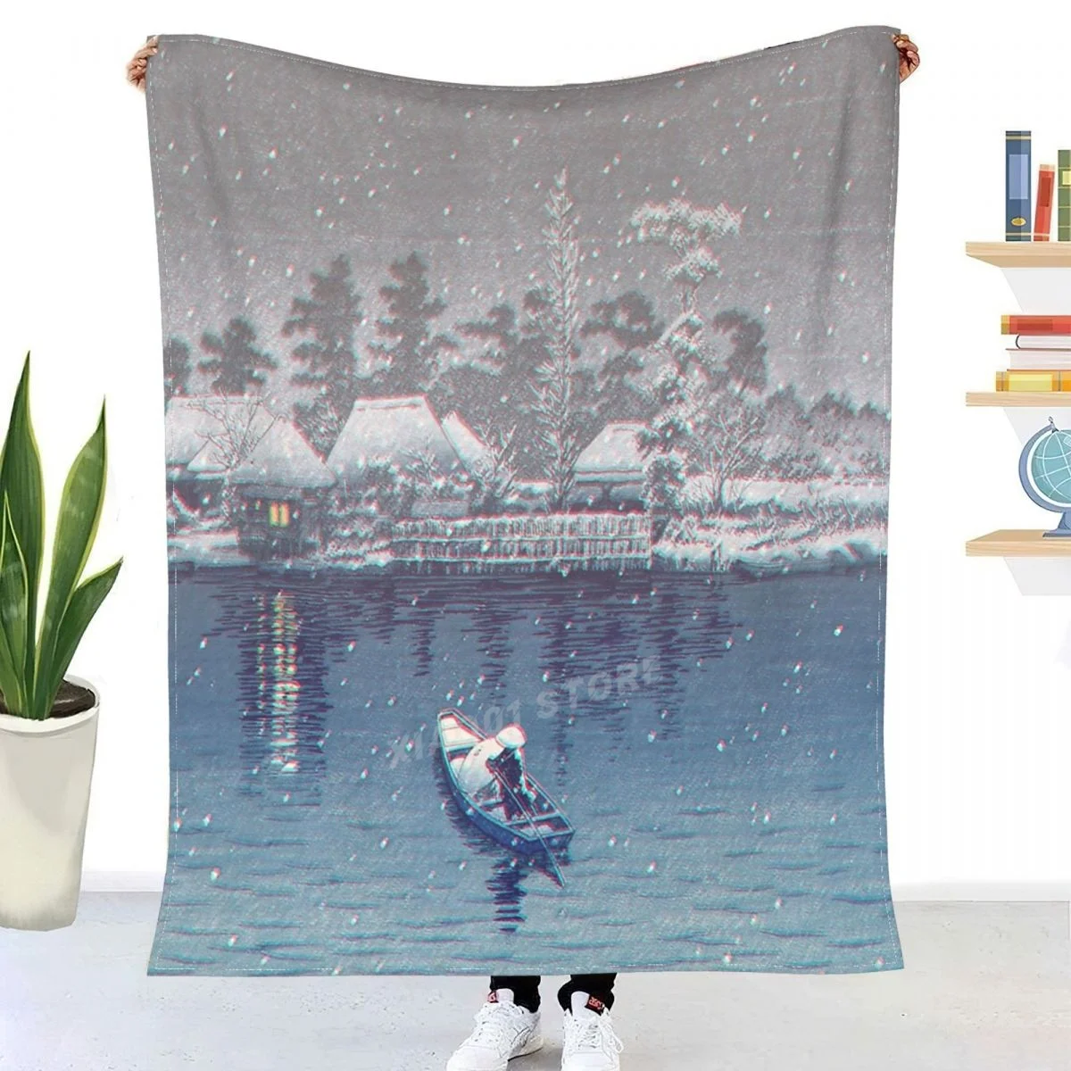 

Winter Throw Blanket Sherpa Blanket Bedding soft Blankets