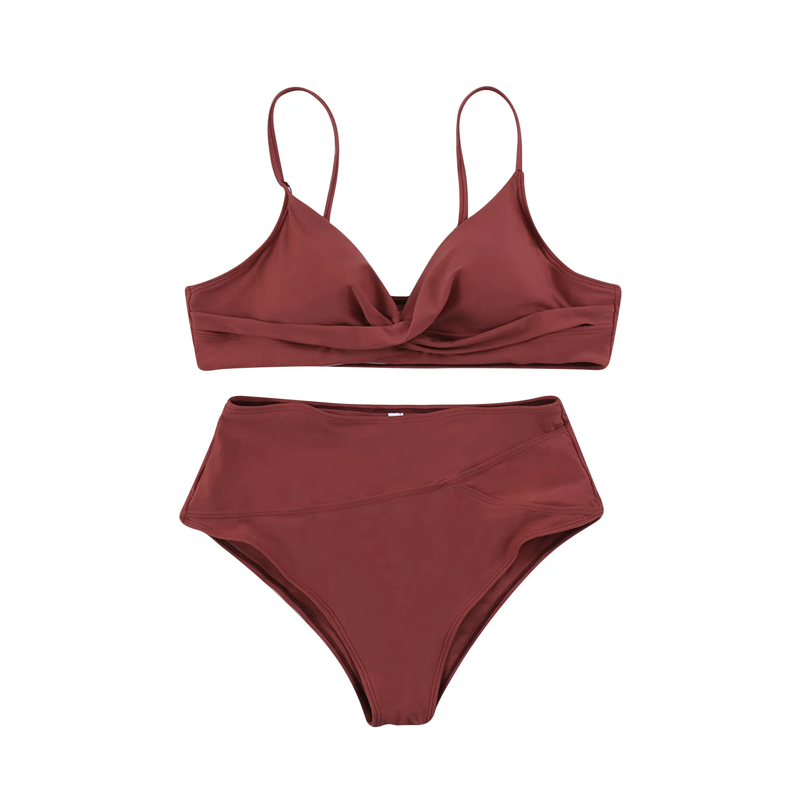 Купальник из двух частей сексуальный купальник с перекрестными бретелями модное