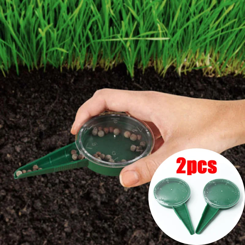 2 шт. садовый сеялка пять регулируемых инструментов для сеялки портативный мини