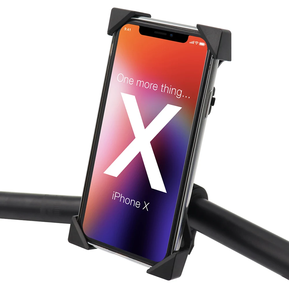 Универсальный Регулируемый USB заряжаемый держатель для телефона Руля Мотоцикла