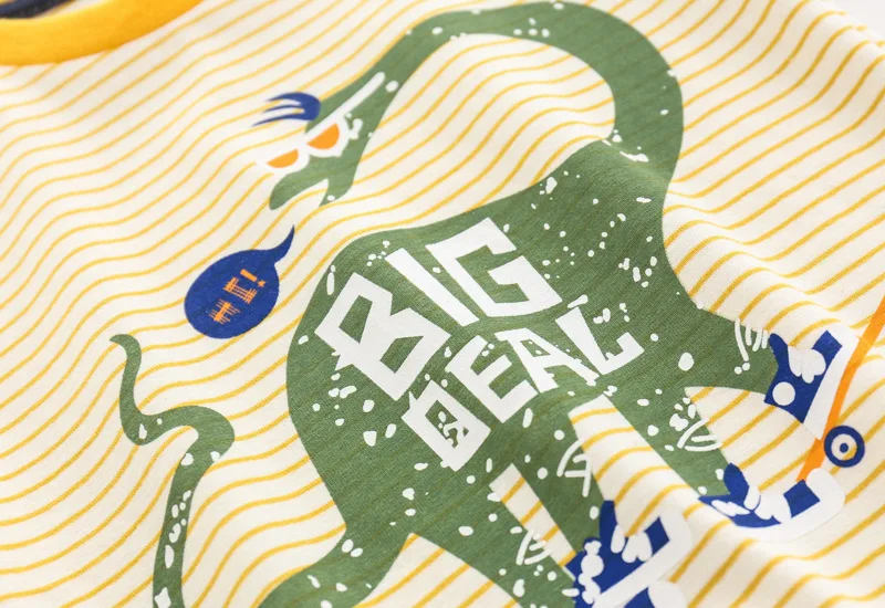 Летняя детская футболка с коротким рукавом 2020 Топы для мальчиков желтая рубашка