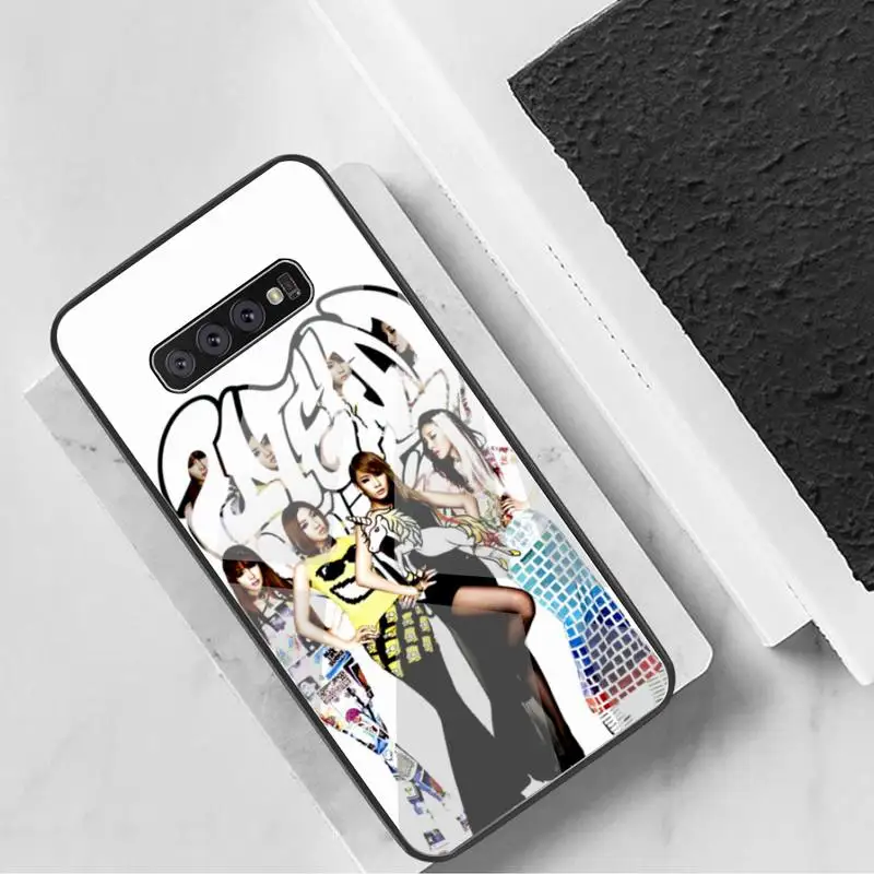 

2ne1 Star Group Kpop Phone Case Tempered Glass For Samsung S20 Plus S7 S8 S9 S10 Plus Note 8 9 10 Plus