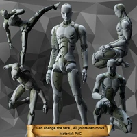 16cm 30cm 2 heavy industries synthetic human figure model 16 or 112 scale action figure collectible model toy doll gift