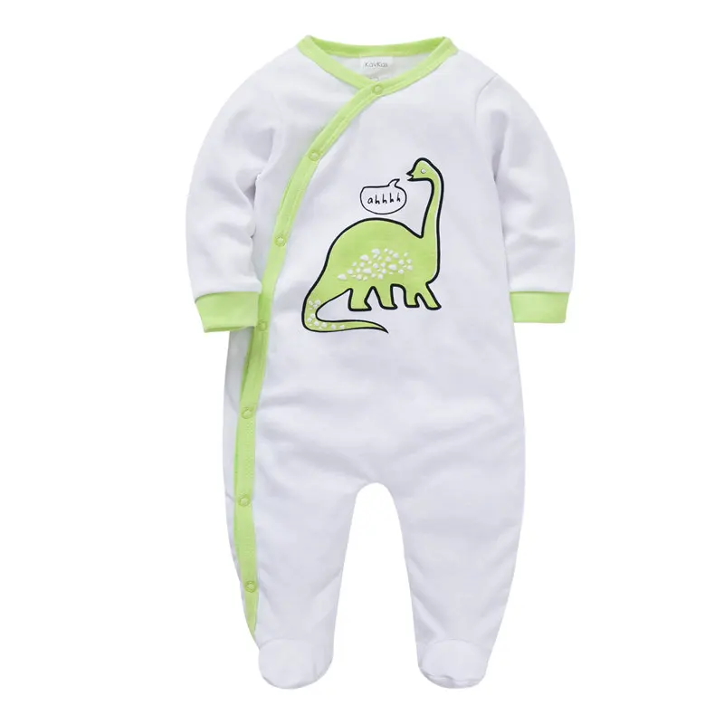 Newborn baby pajamas cartoon cotton romper boys clothes overalls infants bebes jumpsuit premature infant |