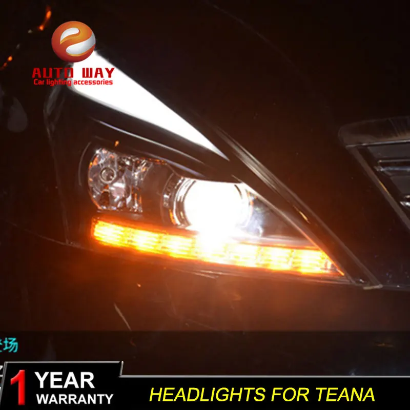 Автомобильная светодиодная фара в стиле Clud для Nissan Teana 2008 2012 светодиодные фары