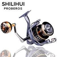 shilihui fishing spinning reel 11 21kg max drag metal handle salt water catfish jigging reels carp fishing equipment pesca