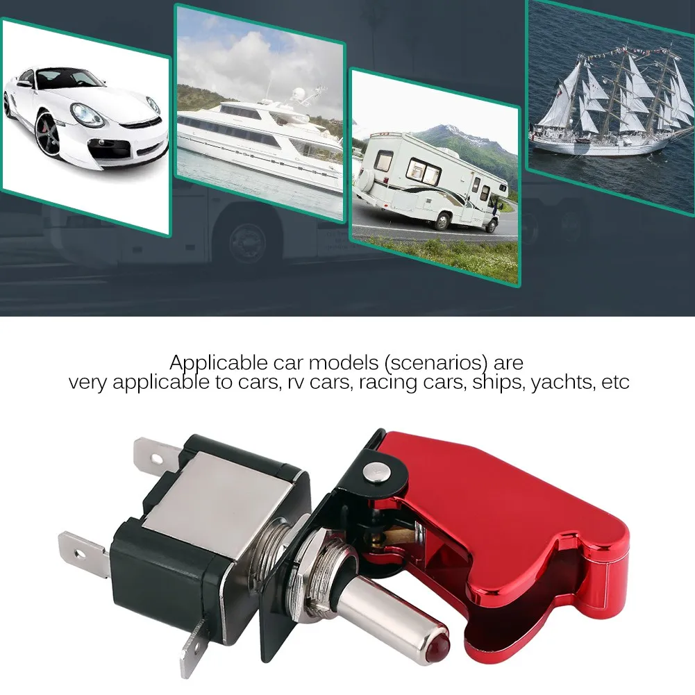 Кулисный Переключатель светодиодный автомобильный модификации кнопочный