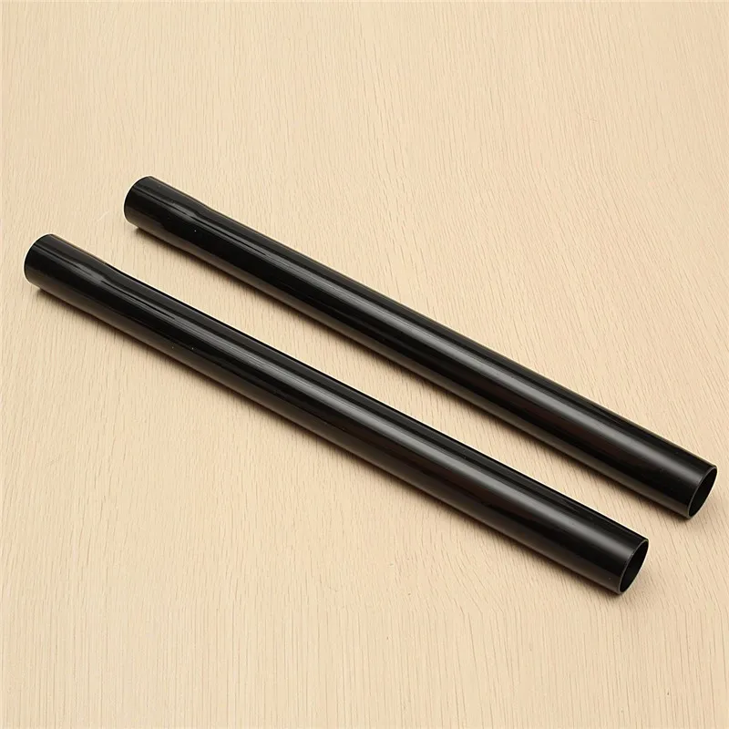 

2pcs 45cm Plastic Black Vacuum Extension Wand Tube Wet Dry Vacuum Cleaner Floor Accessory Tool