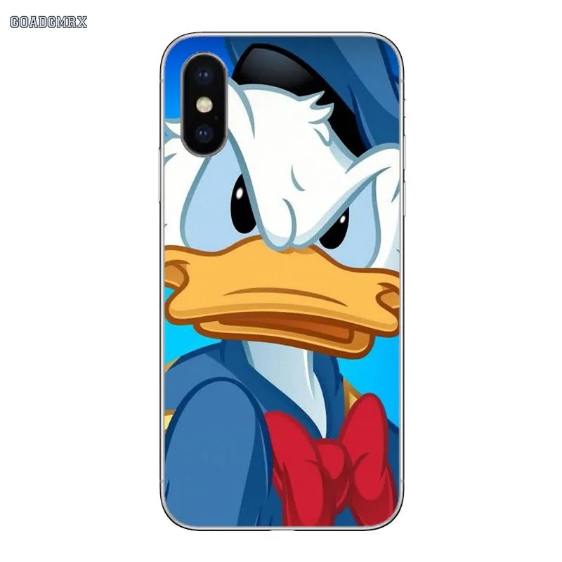 Мягкие прозрачные чехлы Дональд Дак для huawei P Smart 2019 G7 G8 P7 P8 P10 Plus P20 P30 Pro P9 Lite Mini 2017 |