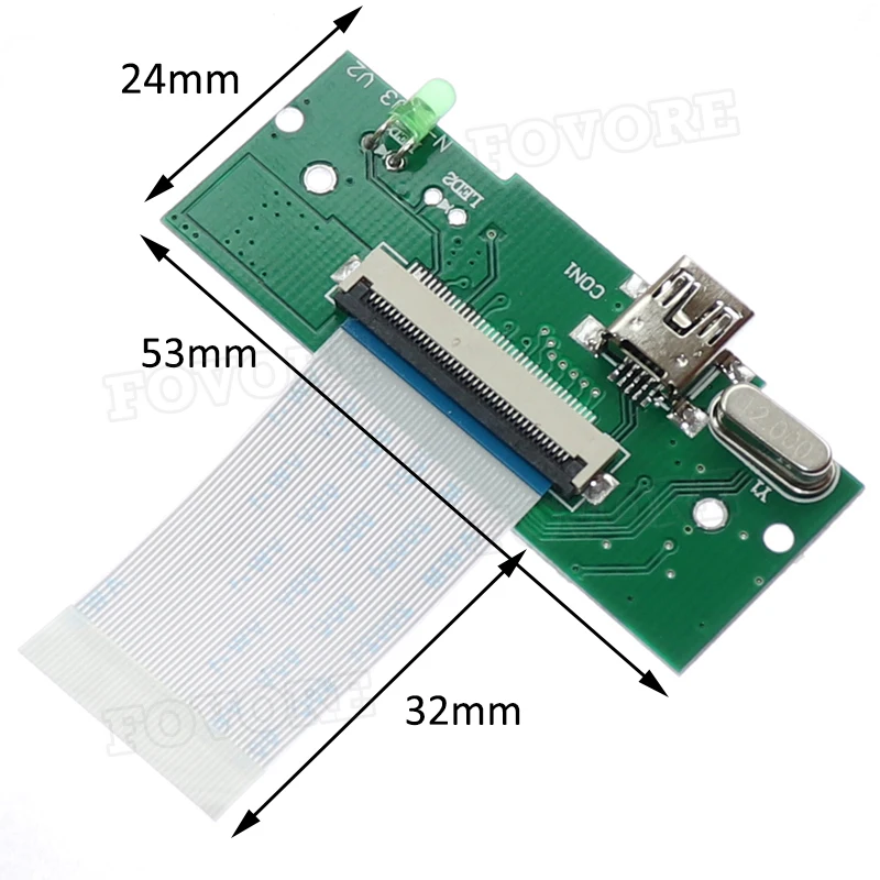 Адаптер ZIF на USB 1 8 дюйма 40pin CE SSD USB2.0 2 0 карта преобразователя | Компьютеры и офис