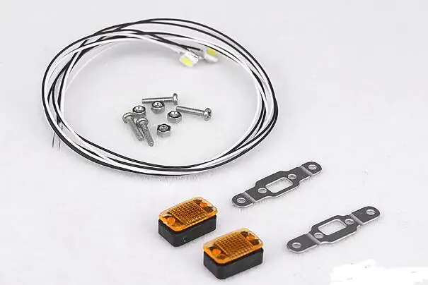 Светодиодные фонари декоративные для 1/14 RC Tamiya R620 R470 R730 MAN TGX BENZ 1851 3363 VOLVO Hino 700 V8 тягач 6x4 грузовик