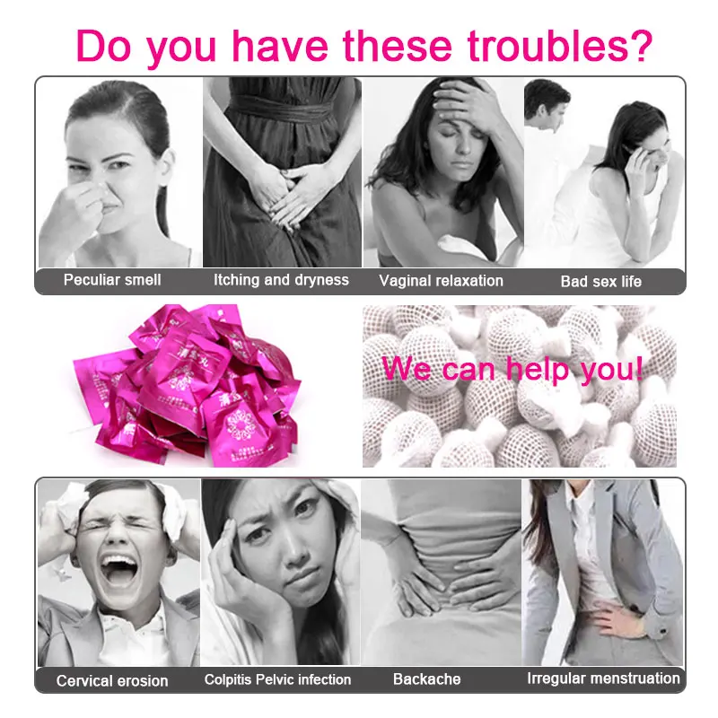 20 шт. гинекологические тампоны для лечения влагалища