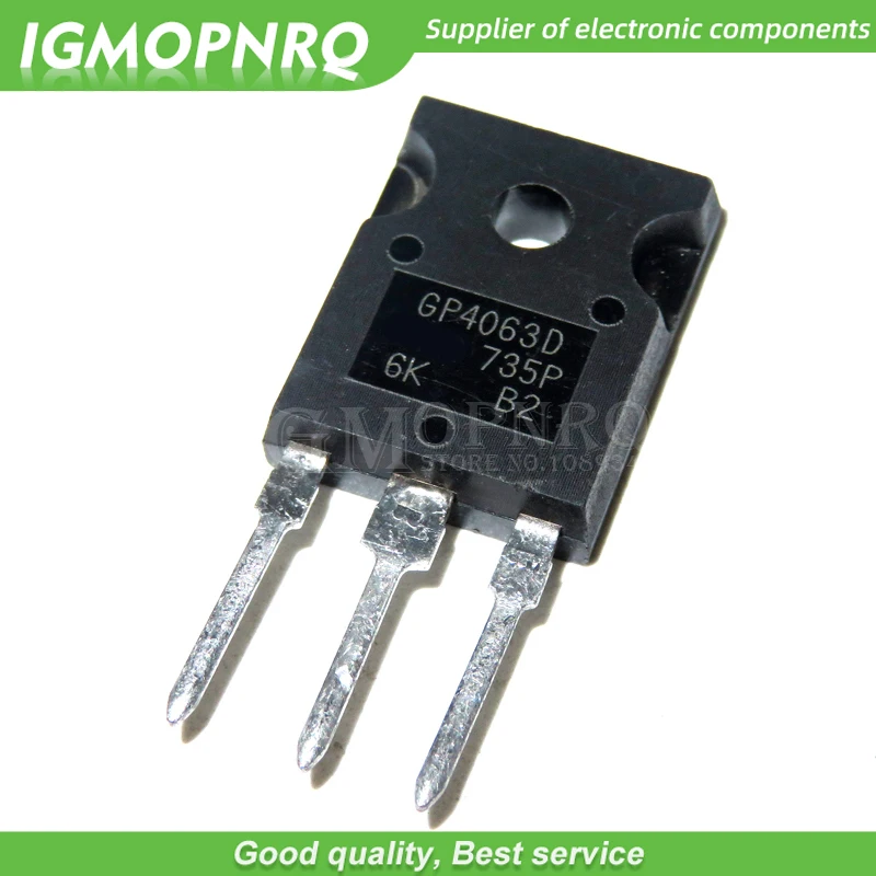 10 шт. IRGP4063DPBF IRGP4063D IRGP4063 TO 3P транзистор с изолированным затвором (IGBT) 600V 140A новые