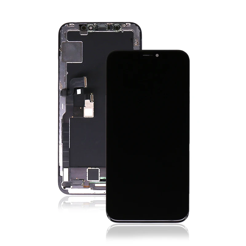 Lcd для Apple для iPhone X lcd дисплей с кодирующий преобразователь сенсорного экрана в сборе для iPhone X дисплей OLED Высокое качество