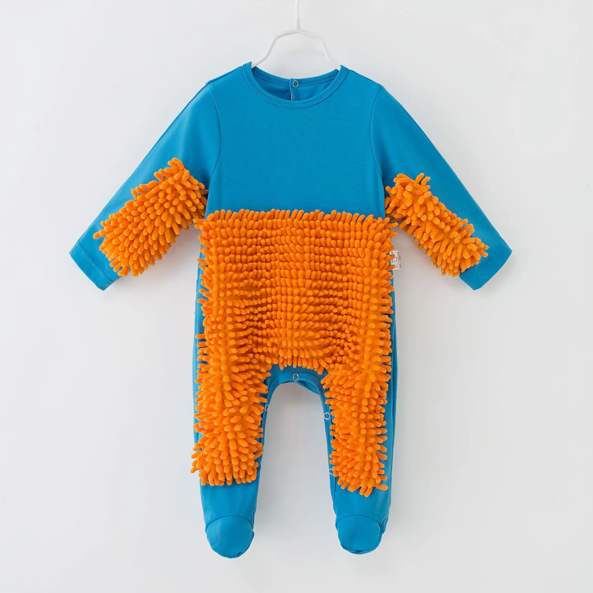 

Newborn Baby Boy Onesie Romper Infant Baby Mop Suit Crawling Clothes Baby Costume Baby Girl Winter Clothes Cleaning Jumpsuit