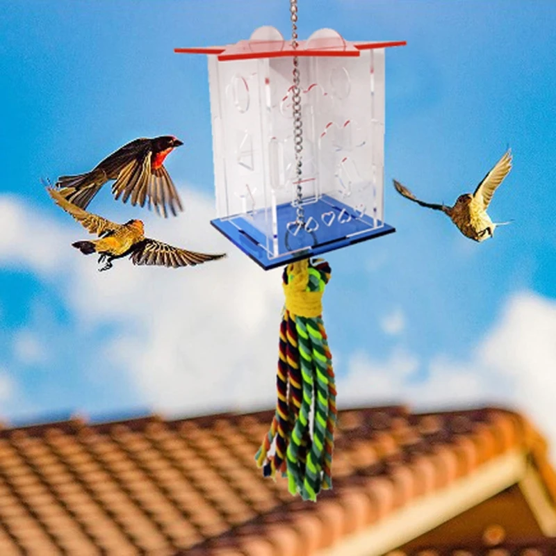 X7AB Бутеры для перевозки табака в виде попугаев подвесная коробка драгоценность