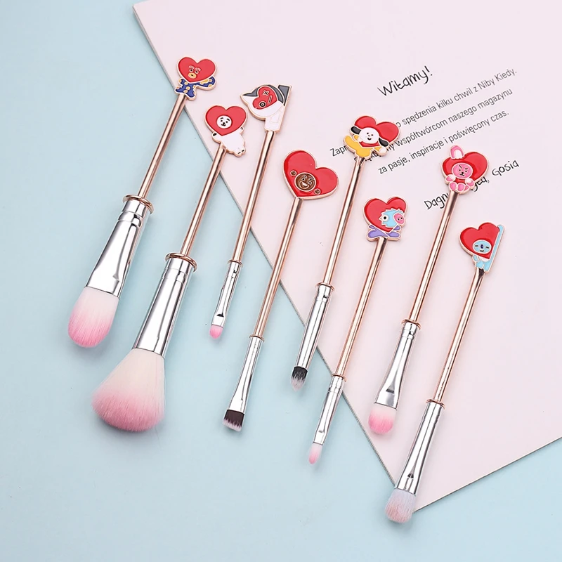 

2021 New Product Creative Cartoon Series Peripheral Gifts High-quality Metal Handle Well-known Youth League Makeup Brush Eyeshad