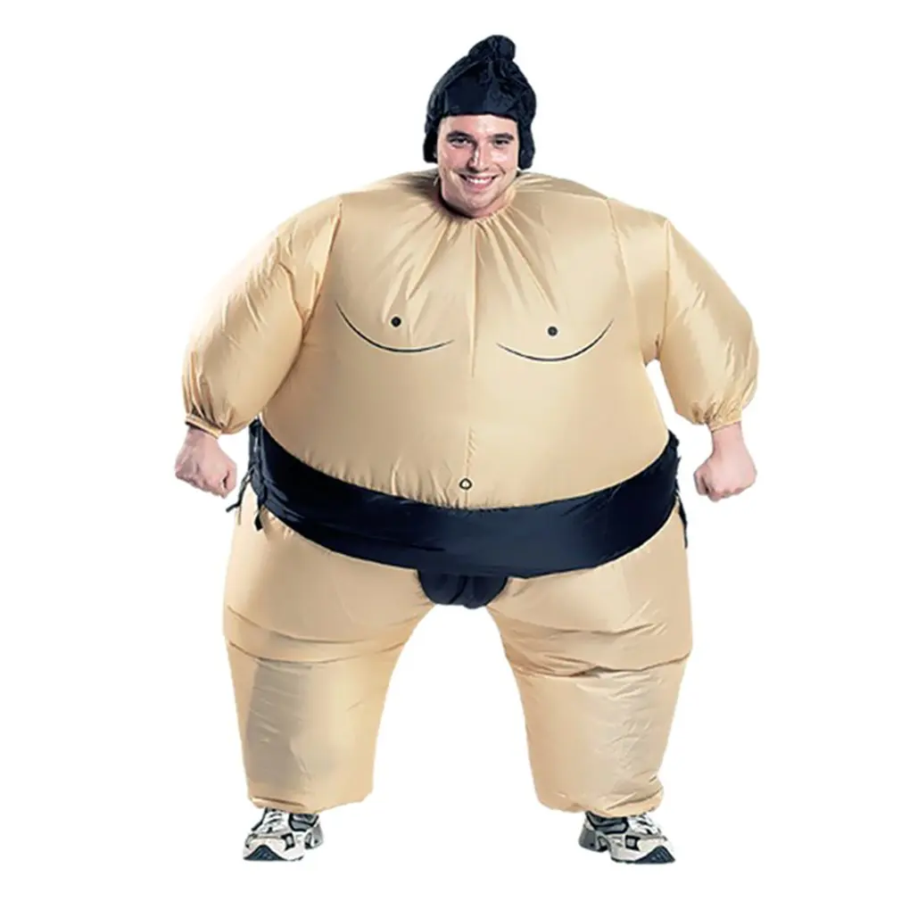 

Inflatable Sumo Costume Suits Wrestler Halloween Costume for Adult/Children Fat Man Sumo Party Cosplay Blowup Costume Clothes