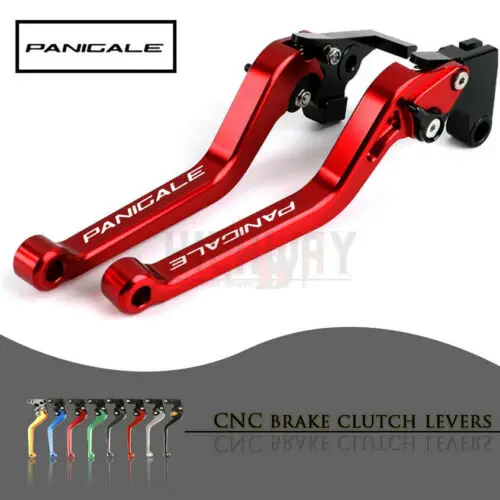 

Motorcycle Brake Handle Bar Lever CNC Aluminum long Adjustable Brake Clutch levers for DUCATI 899 Panigale 2014-2015