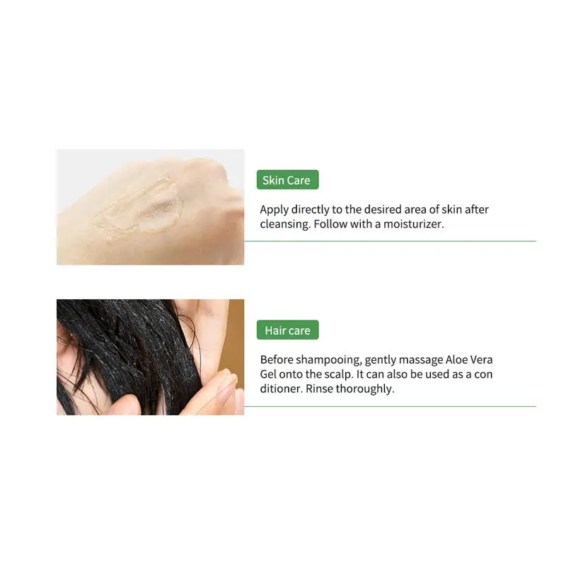 Elite99 чистый и натуральный органический гель алоэ вера успокаивающий увлажняющий