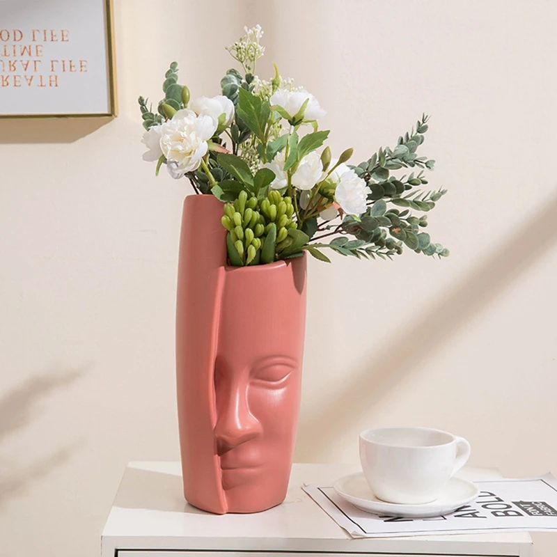 

European Creative Stage Vase Decoration Home Decor Living Room Plastic Vase Hydroponic Flower Arrangement