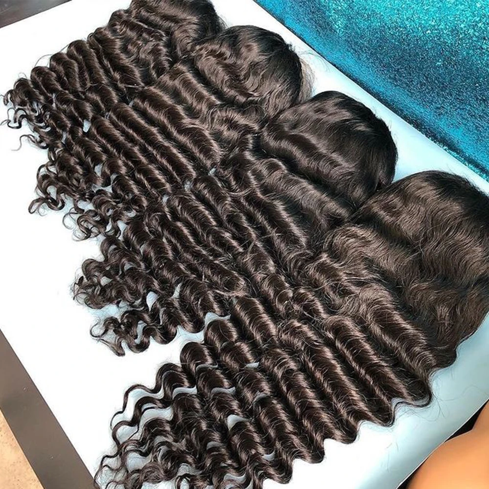 Объемных кудрявы волнистых Синтетические волосы на кружеве парики человеческих