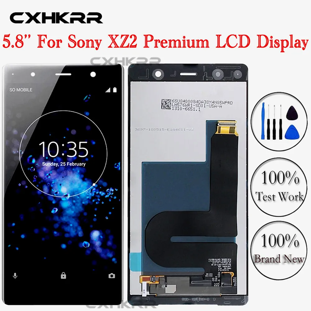 5 &quotдля SONY XZP ЖК дисплей сенсорный экран дигитайзер сборка для Sony Xperia XZ Премиум G8142