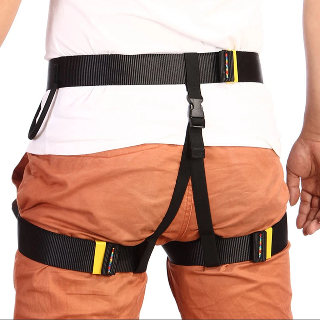 Защитный ремень для альпинизма Tree Arborist безопасности сиденья черный | Спорт и