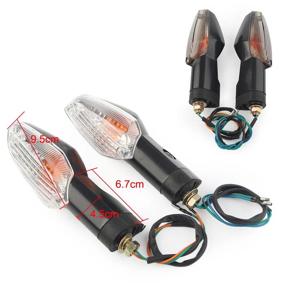 

Motorcycle Turn Signal Light Indicator Blinker Lights For Honda CBR250R CBR 250R 2011-2015 & CBR300R CB300F 2014-2017