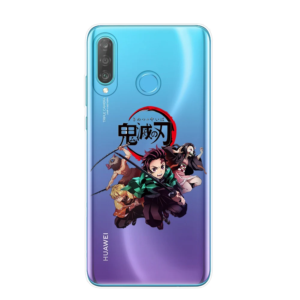Kamado Nezuko Kimetsu no Yaiba Demon Slayer чехол для телефона Coque Huawei P30 P20 Lite Pro P10 P9 P8 2017 Fundas|Бамперы| |