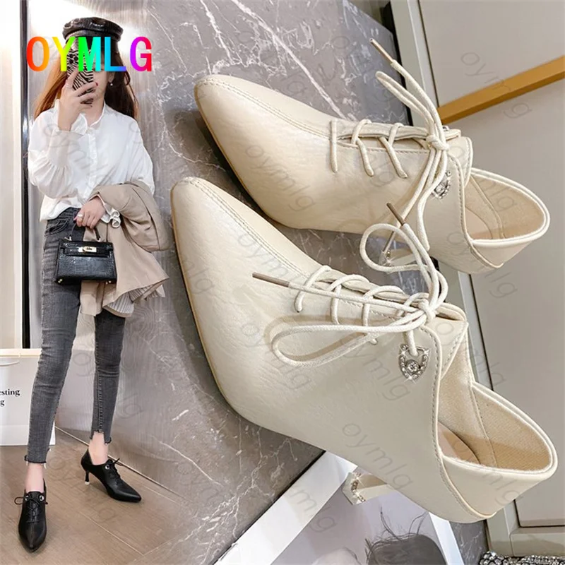 

Новинка 2021 женские туфли на толстом каблуке женские туфли с глубоким носком женские туфли на высоком каблуке Женская обувь на высоком каблу...